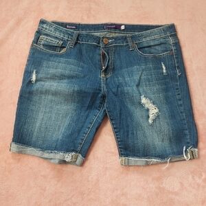 Vigoss Women's Denim Bermuda Shorts Size 11
